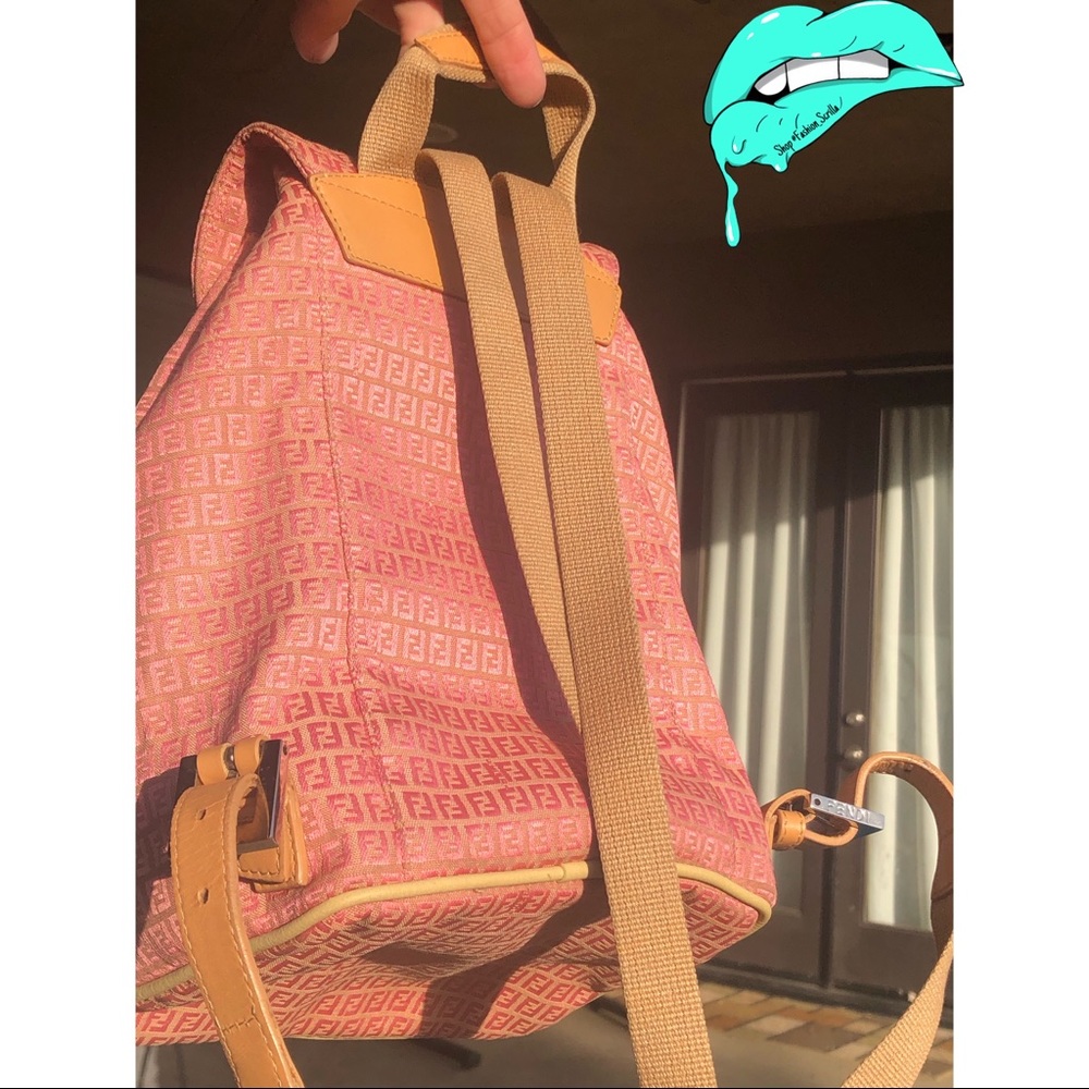 🍒Fendi mini backpack Authentic - Picture 6 of 8